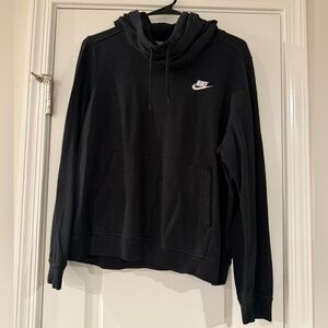 Nike Black cowl neck hoodie sz M